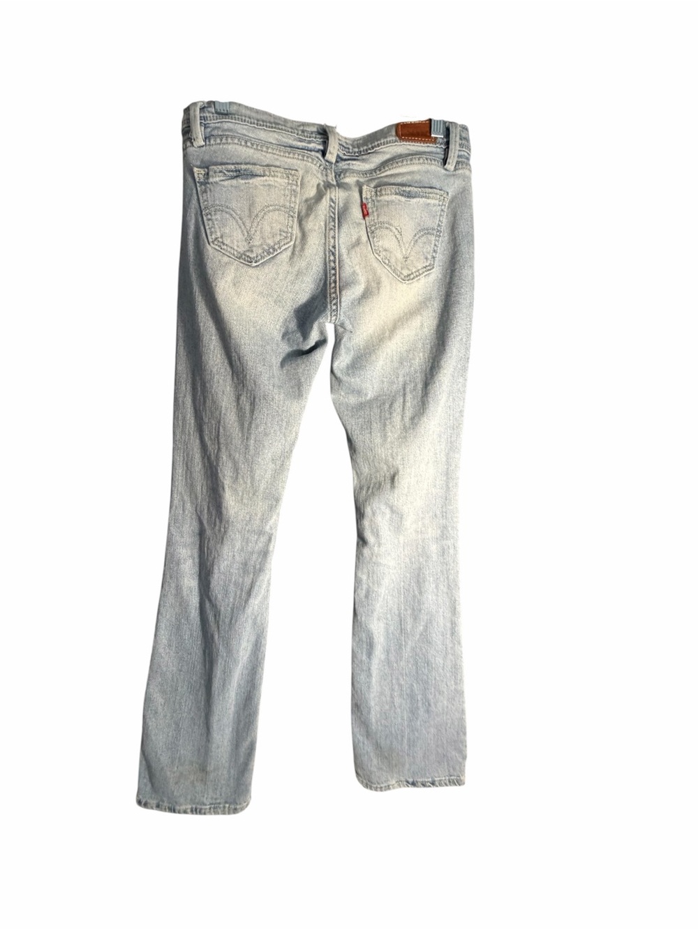 Levis Demi Boot 508 Light Wash Jeans - Classic Straight Fit Sz 27 - Picture 3 of 12